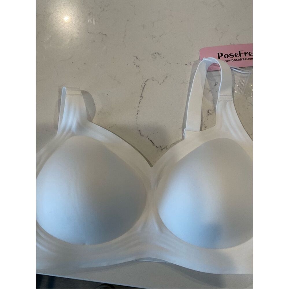 White Seamless Molded T-Shirt Bra